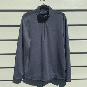 Mens Lg Under Armour Sweater Fleece ½ Zip Pullover